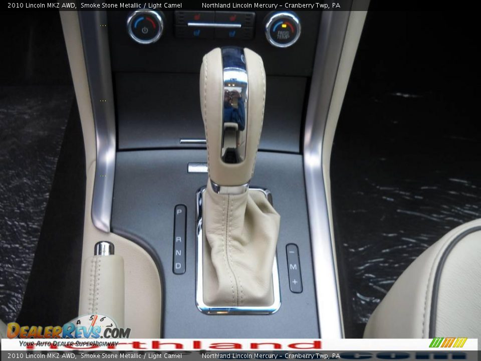 2010 Lincoln MKZ AWD Smoke Stone Metallic / Light Camel Photo #18