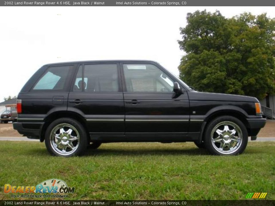 2002 Land Rover Range Rover 4.6 HSE Java Black / Walnut Photo #1
