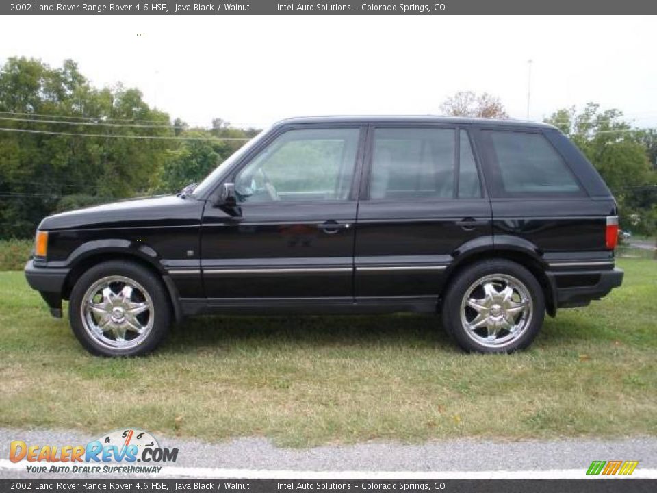 2002 Land Rover Range Rover 4.6 HSE Java Black / Walnut Photo #4