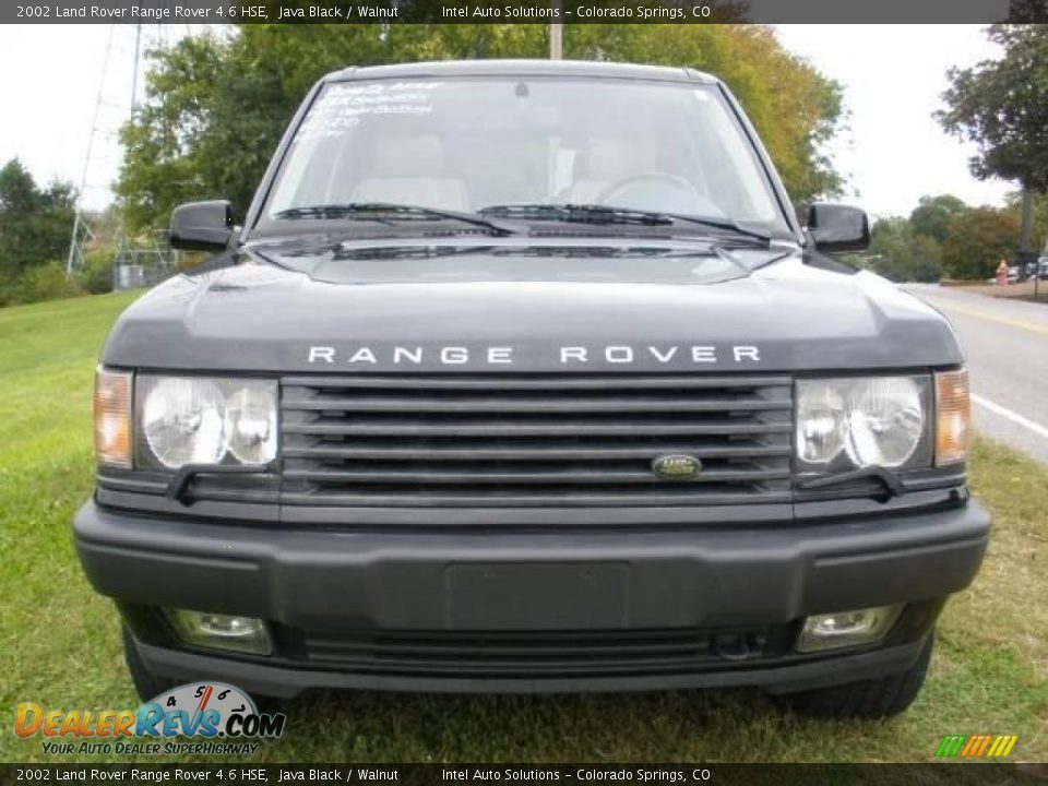 2002 Land Rover Range Rover 4.6 HSE Java Black / Walnut Photo #5