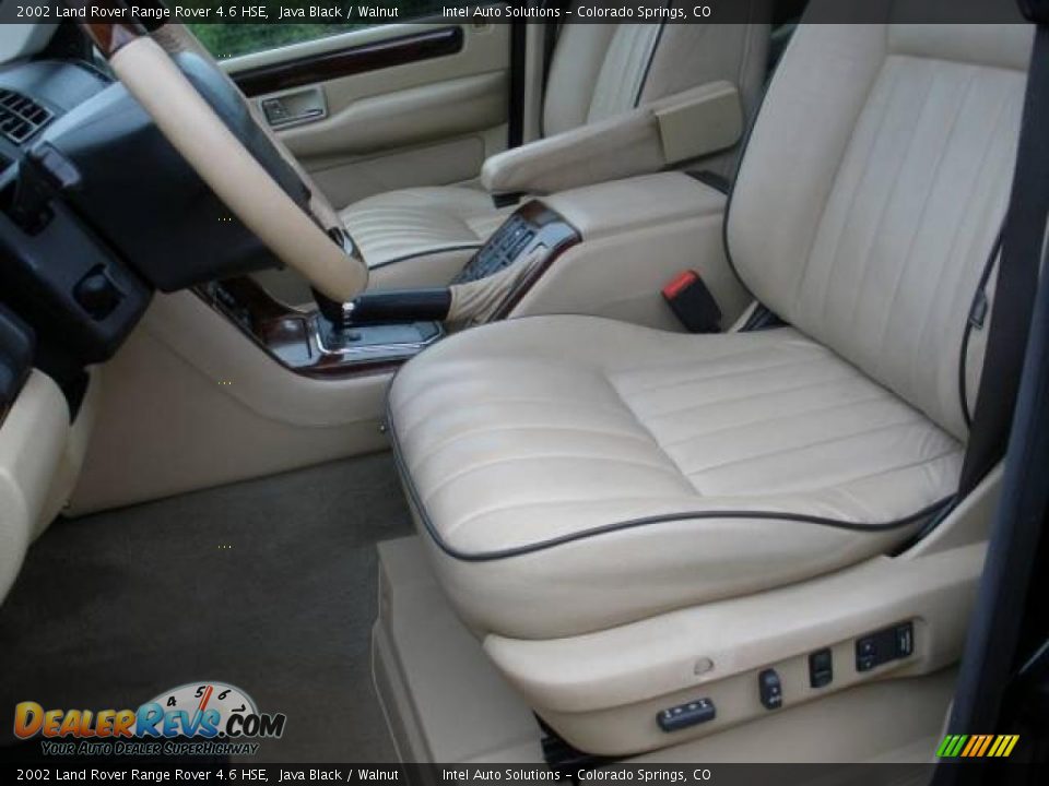 2002 Land Rover Range Rover 4.6 HSE Java Black / Walnut Photo #7