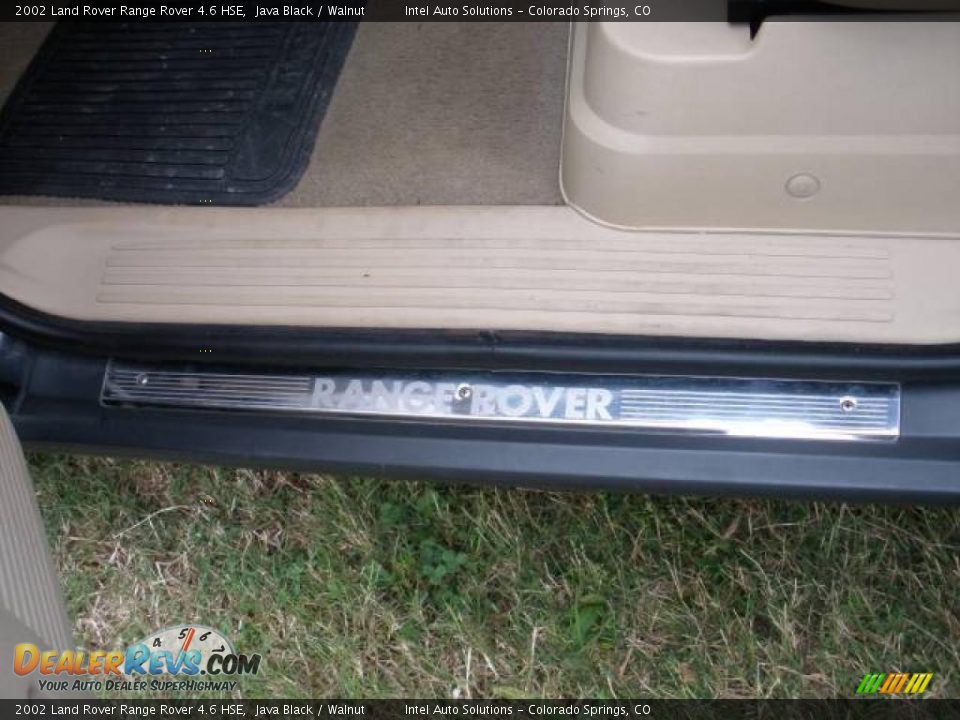 2002 Land Rover Range Rover 4.6 HSE Java Black / Walnut Photo #8
