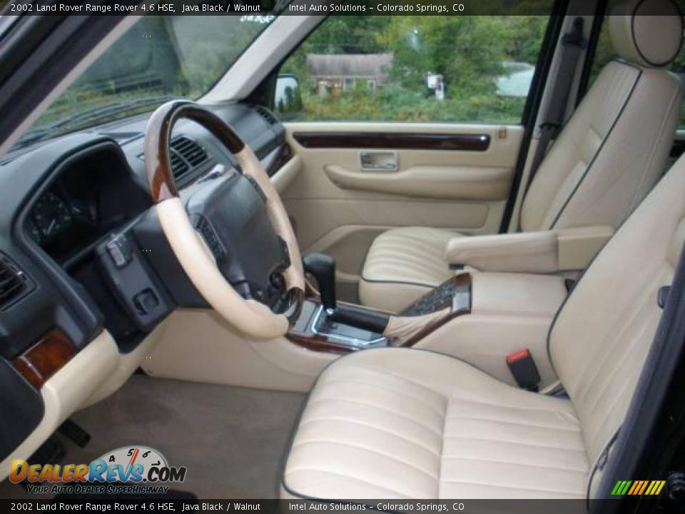 2002 Land Rover Range Rover 4.6 HSE Java Black / Walnut Photo #10
