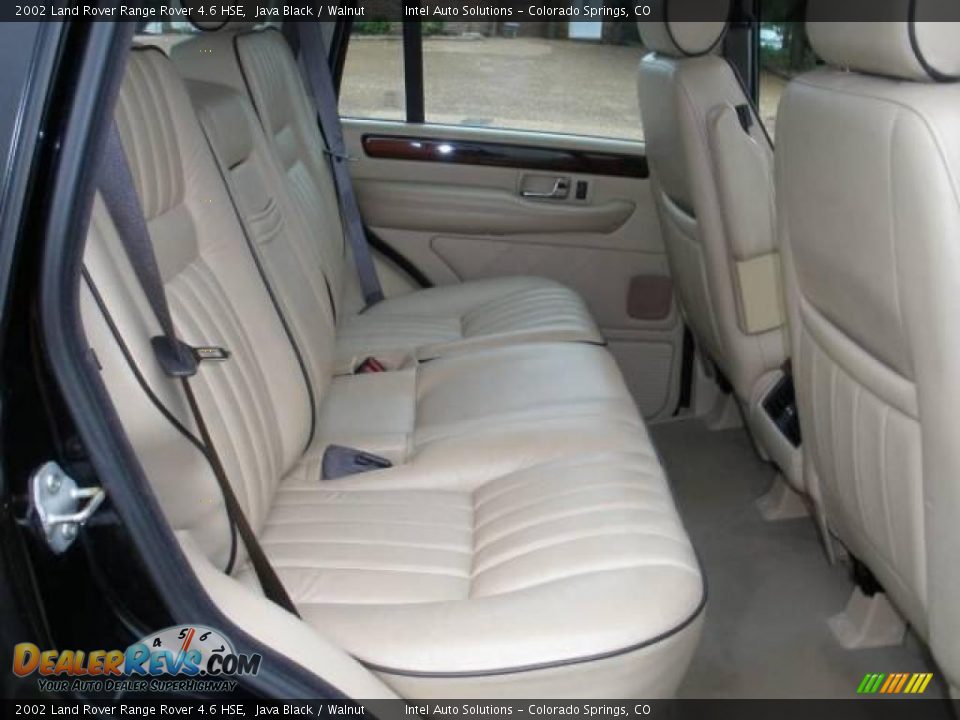 2002 Land Rover Range Rover 4.6 HSE Java Black / Walnut Photo #12
