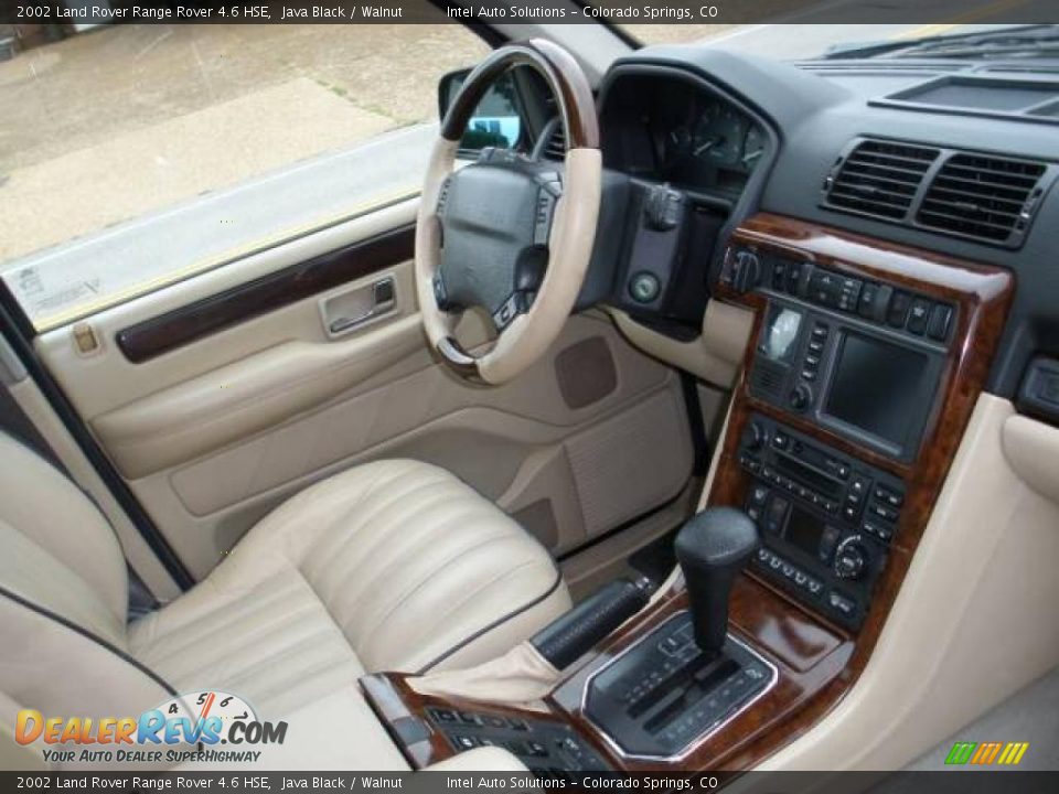 2002 Land Rover Range Rover 4.6 HSE Java Black / Walnut Photo #13