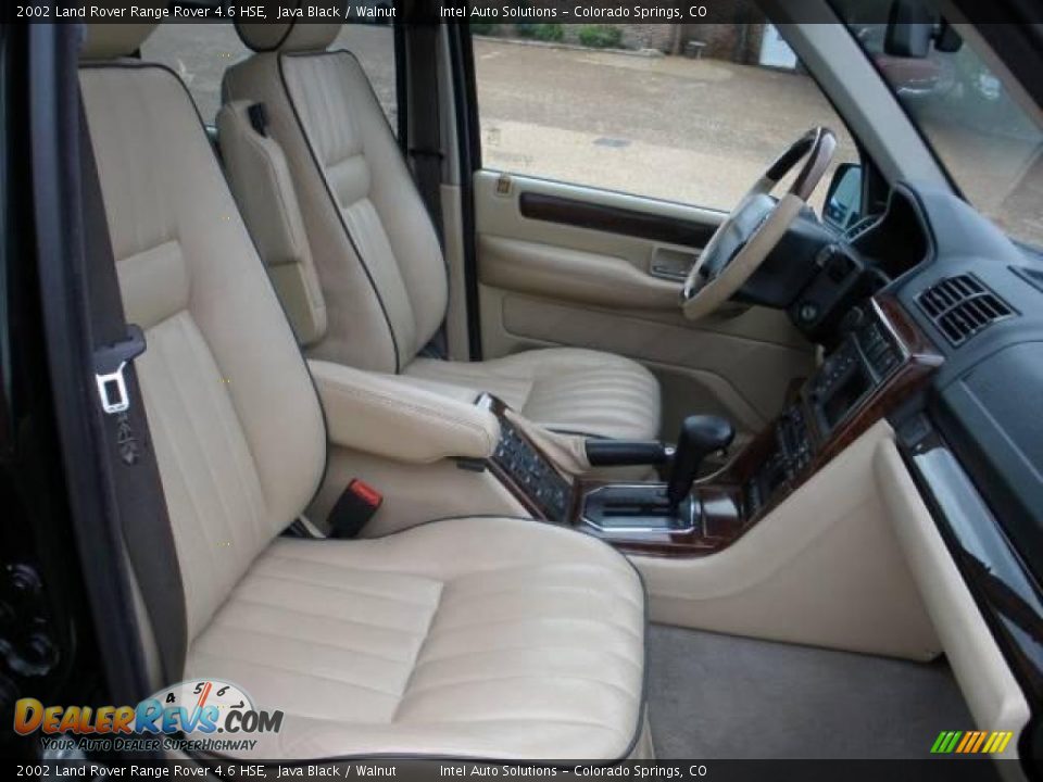 2002 Land Rover Range Rover 4.6 HSE Java Black / Walnut Photo #14