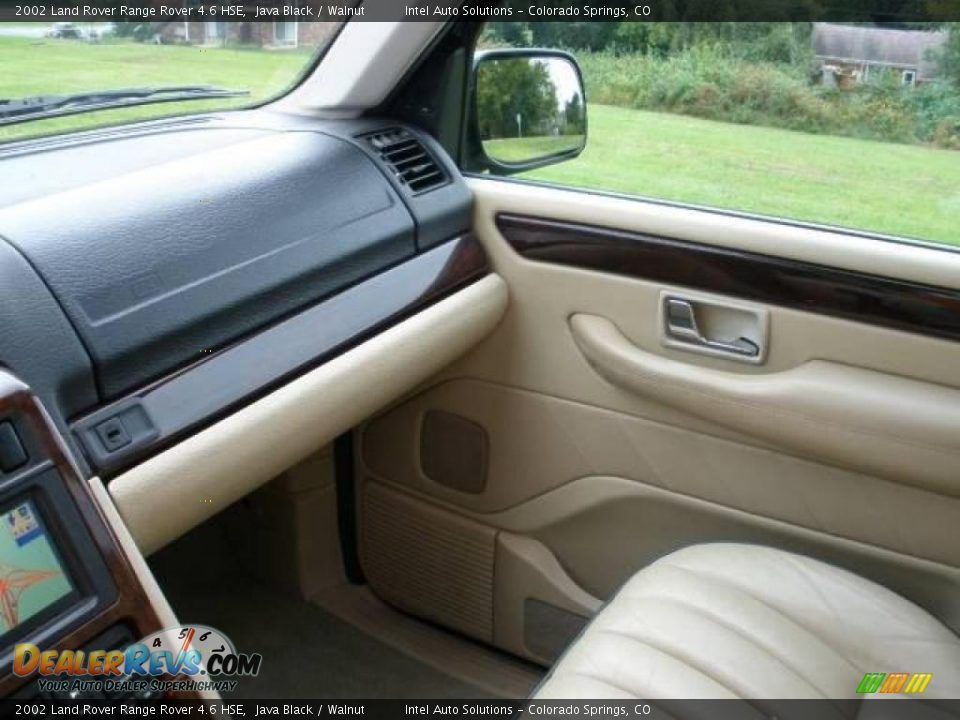 2002 Land Rover Range Rover 4.6 HSE Java Black / Walnut Photo #15