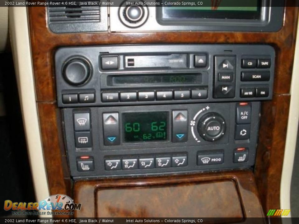 2002 Land Rover Range Rover 4.6 HSE Java Black / Walnut Photo #16
