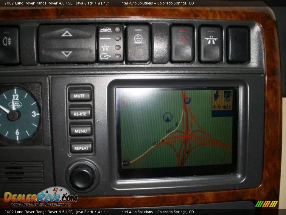 2002 Land Rover Range Rover 4.6 HSE Java Black / Walnut Photo #17