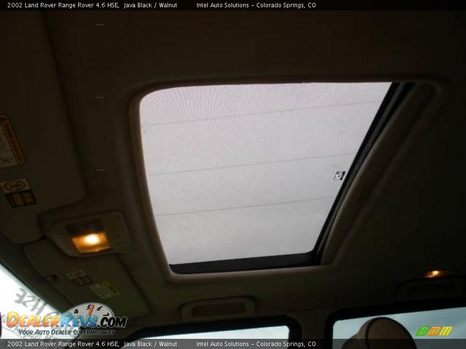 2002 Land Rover Range Rover 4.6 HSE Java Black / Walnut Photo #20