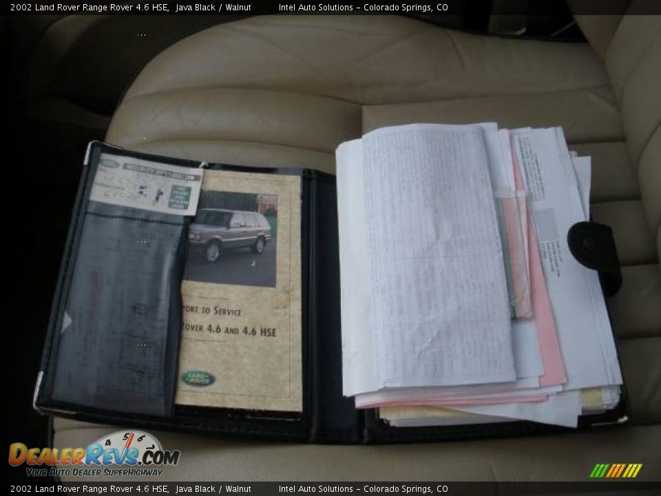 2002 Land Rover Range Rover 4.6 HSE Java Black / Walnut Photo #21