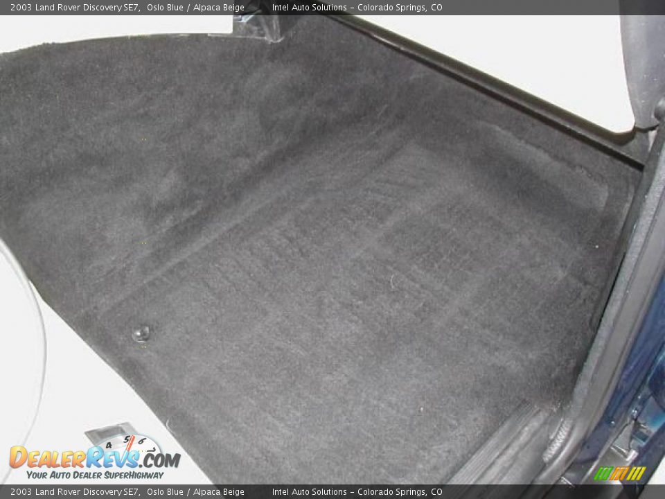 2003 Land Rover Discovery SE7 Oslo Blue / Alpaca Beige Photo #20