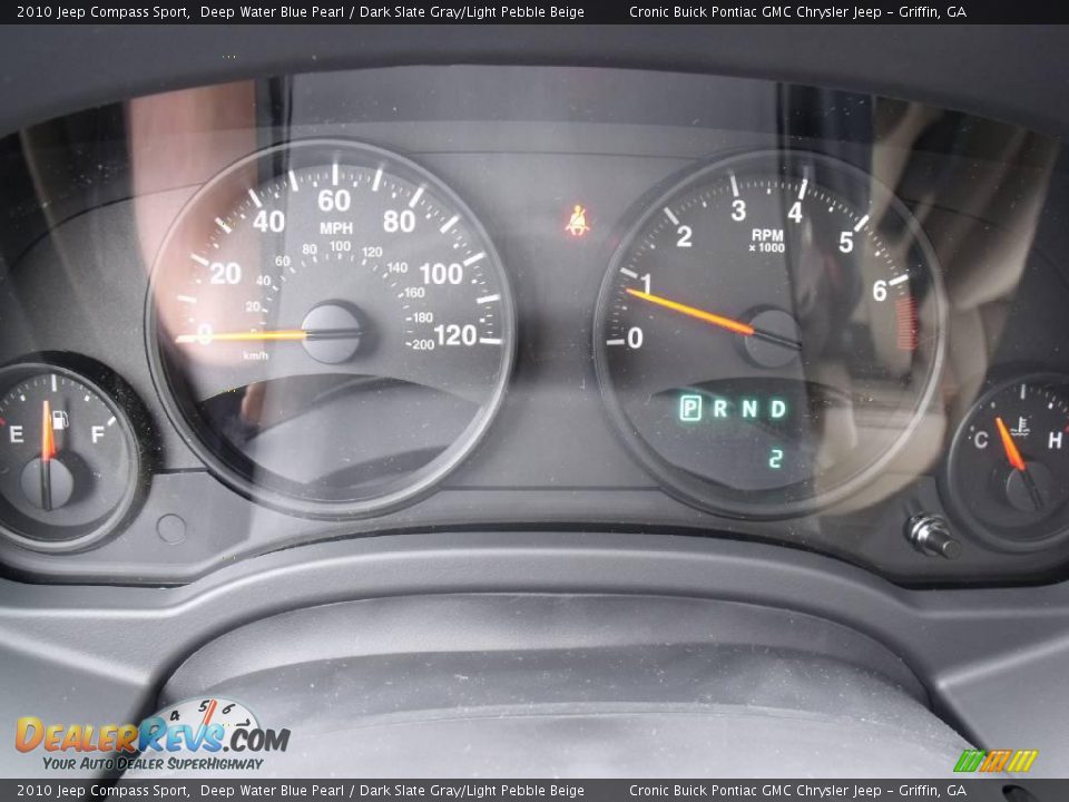 2010 Jeep Compass Sport Deep Water Blue Pearl / Dark Slate Gray/Light Pebble Beige Photo #19