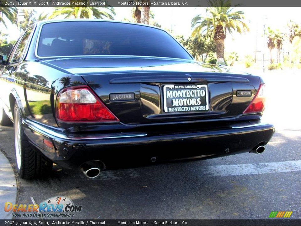 2002 Jaguar XJ XJ Sport Anthracite Metallic / Charcoal Photo #7