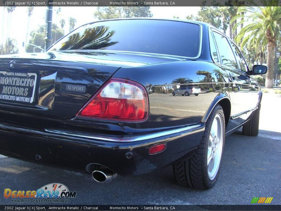 2002 Jaguar XJ XJ Sport Anthracite Metallic / Charcoal Photo #8