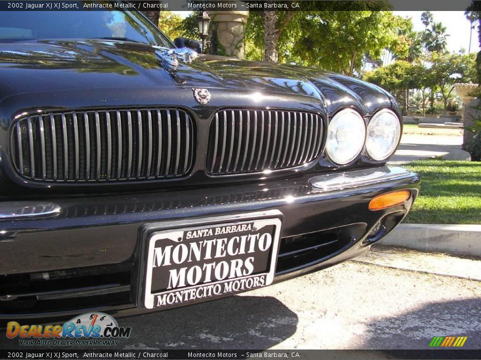 2002 Jaguar XJ XJ Sport Anthracite Metallic / Charcoal Photo #9