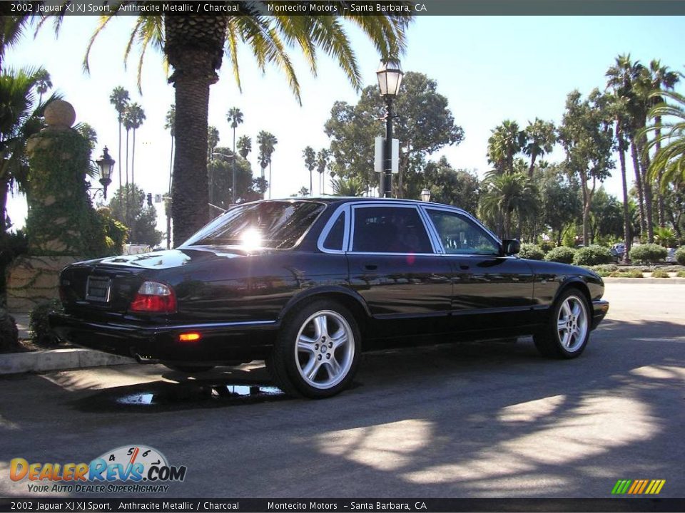 2002 Jaguar XJ XJ Sport Anthracite Metallic / Charcoal Photo #10