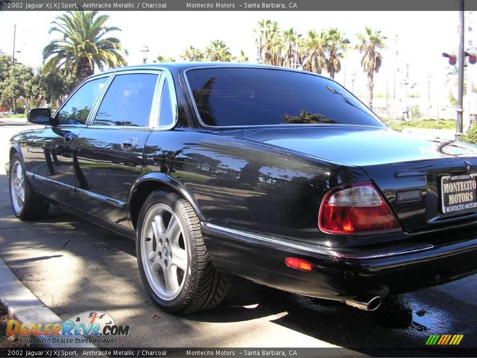 2002 Jaguar XJ XJ Sport Anthracite Metallic / Charcoal Photo #13