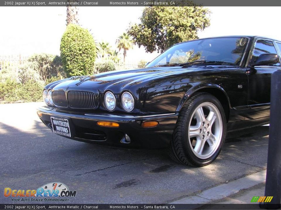 2002 Jaguar XJ XJ Sport Anthracite Metallic / Charcoal Photo #15