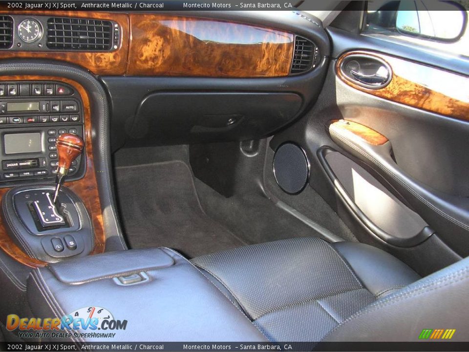 2002 Jaguar XJ XJ Sport Anthracite Metallic / Charcoal Photo #20