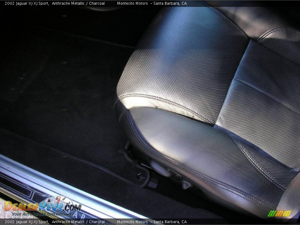 2002 Jaguar XJ XJ Sport Anthracite Metallic / Charcoal Photo #21