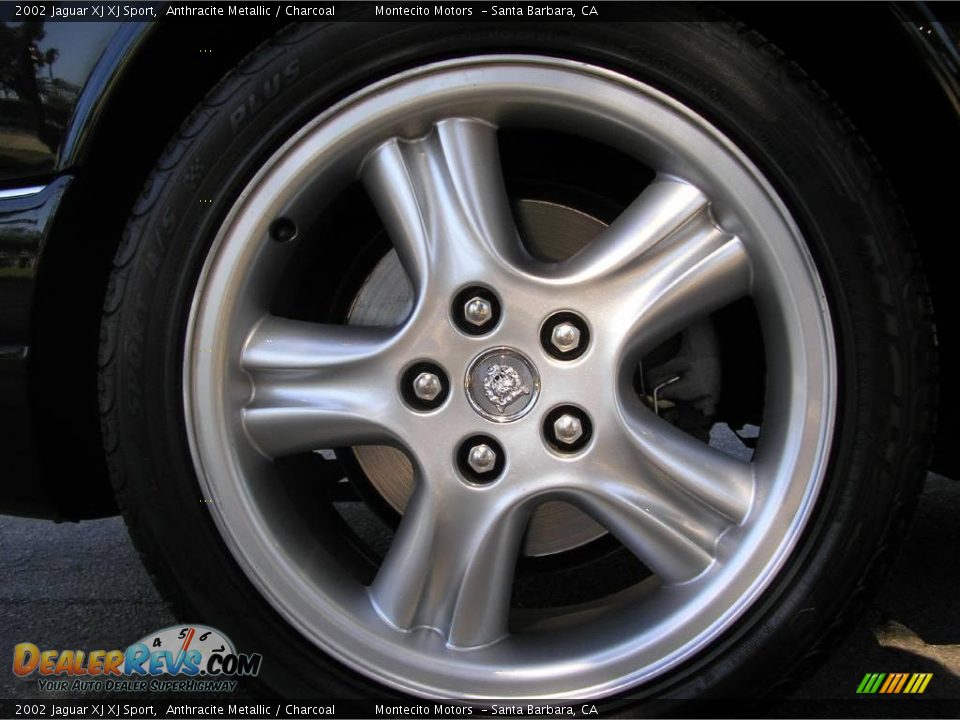 2002 Jaguar XJ XJ Sport Anthracite Metallic / Charcoal Photo #24