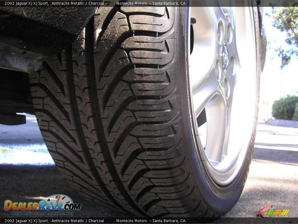 2002 Jaguar XJ XJ Sport Anthracite Metallic / Charcoal Photo #25