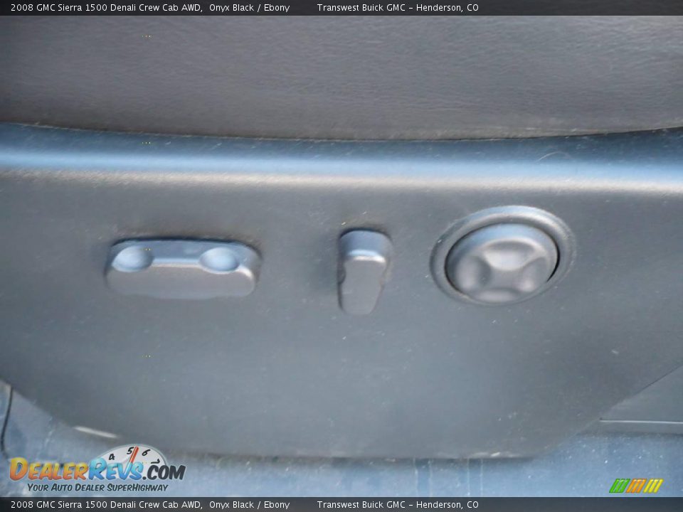 2008 GMC Sierra 1500 Denali Crew Cab AWD Onyx Black / Ebony Photo #22