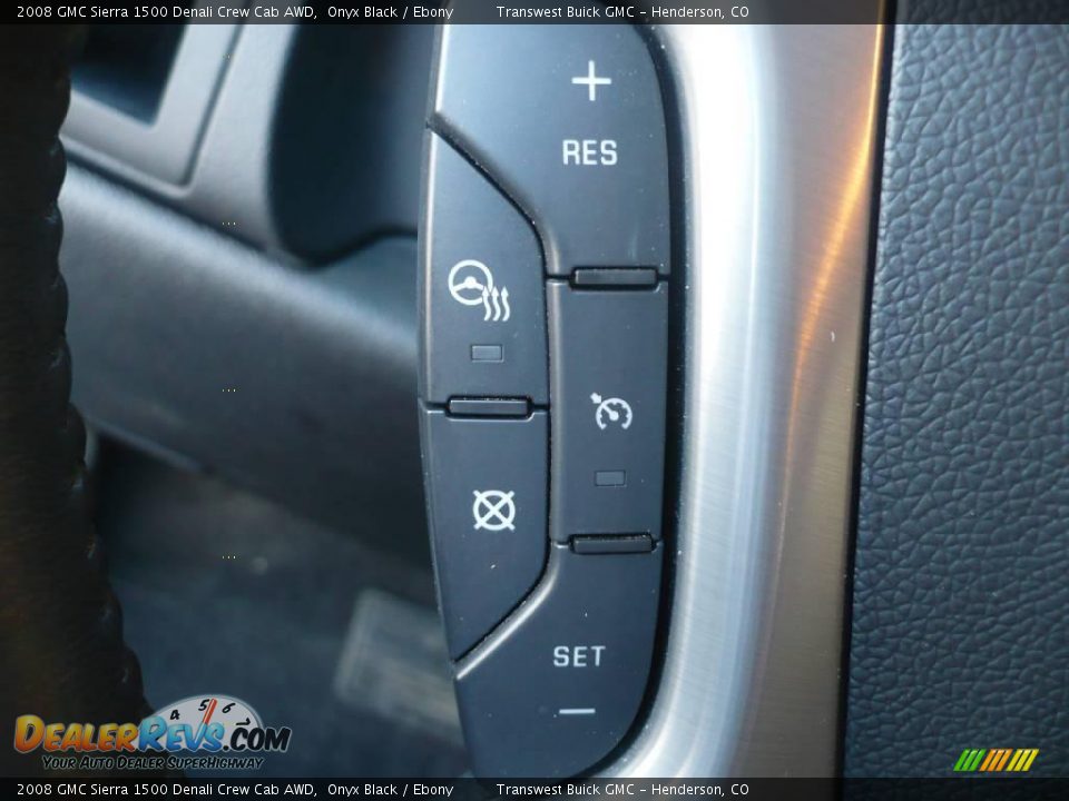 2008 GMC Sierra 1500 Denali Crew Cab AWD Onyx Black / Ebony Photo #23