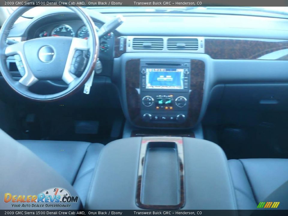 2009 GMC Sierra 1500 Denali Crew Cab AWD Onyx Black / Ebony Photo #6