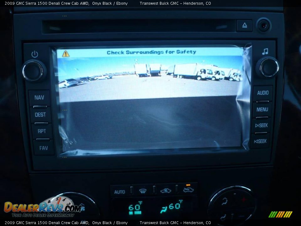 2009 GMC Sierra 1500 Denali Crew Cab AWD Onyx Black / Ebony Photo #7