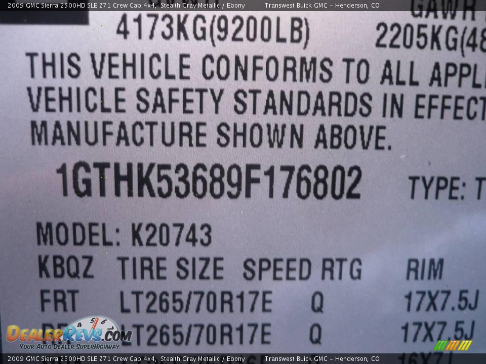 2009 GMC Sierra 2500HD SLE Z71 Crew Cab 4x4 Stealth Gray Metallic / Ebony Photo #10