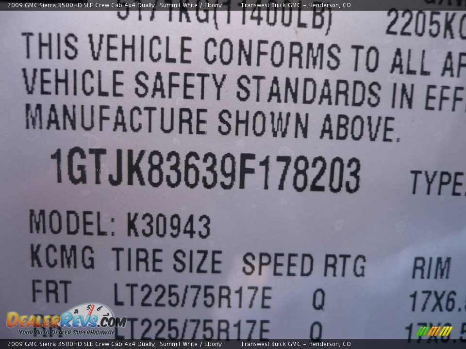 2009 GMC Sierra 3500HD SLE Crew Cab 4x4 Dually Summit White / Ebony Photo #10