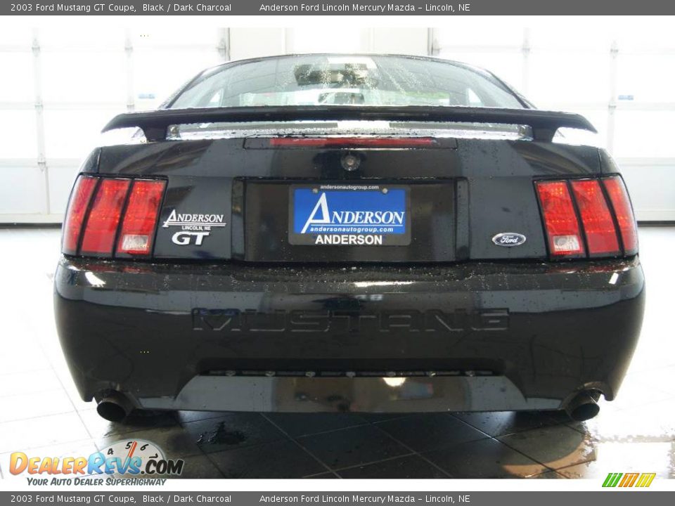 2003 Ford Mustang GT Coupe Black / Dark Charcoal Photo #4