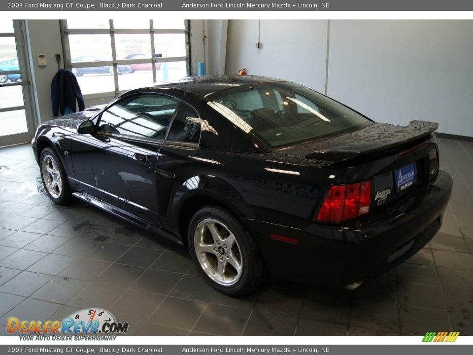 2003 Ford Mustang GT Coupe Black / Dark Charcoal Photo #5