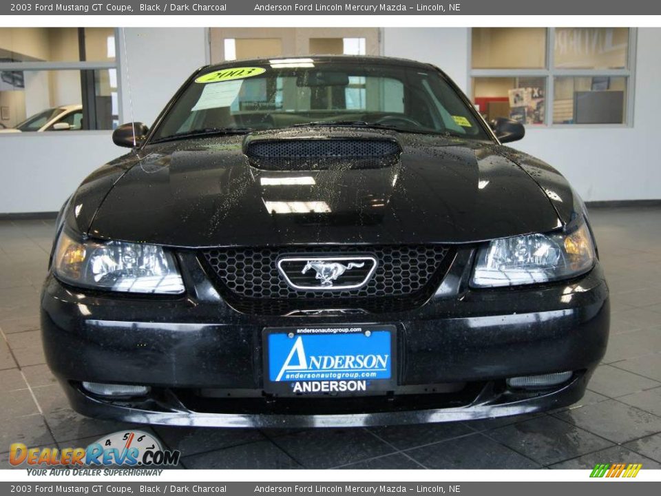 2003 Ford Mustang GT Coupe Black / Dark Charcoal Photo #8