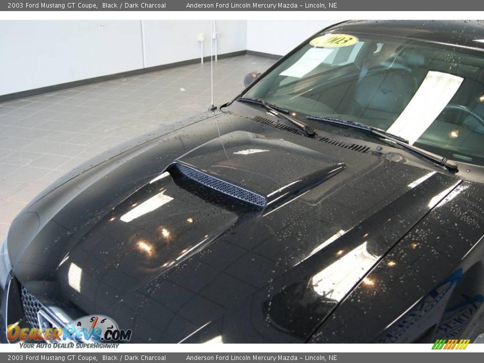 2003 Ford Mustang GT Coupe Black / Dark Charcoal Photo #16