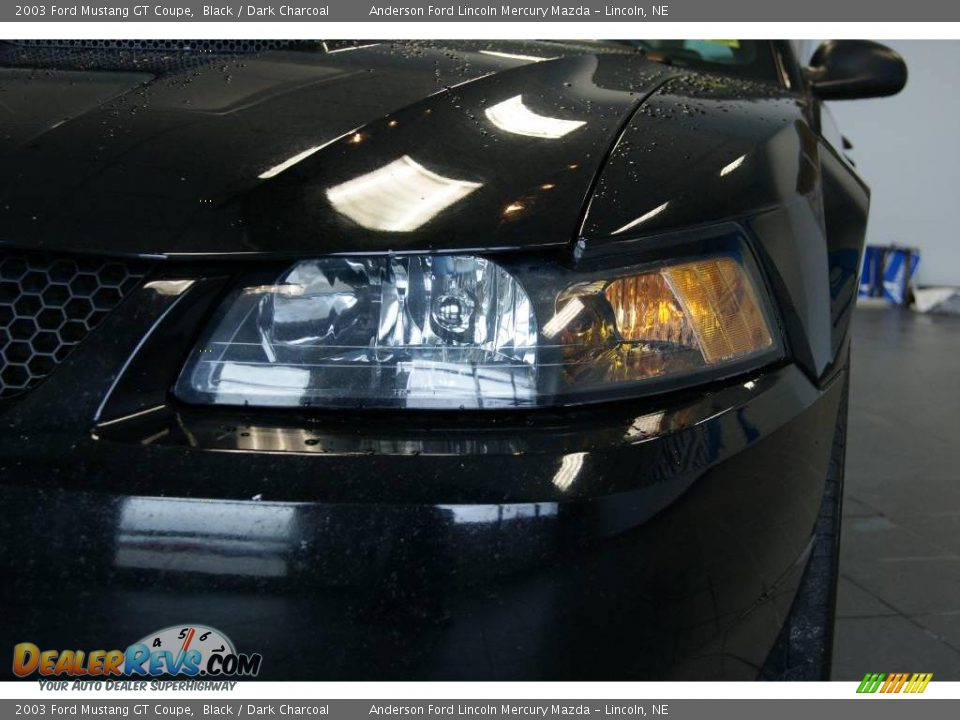 2003 Ford Mustang GT Coupe Black / Dark Charcoal Photo #17
