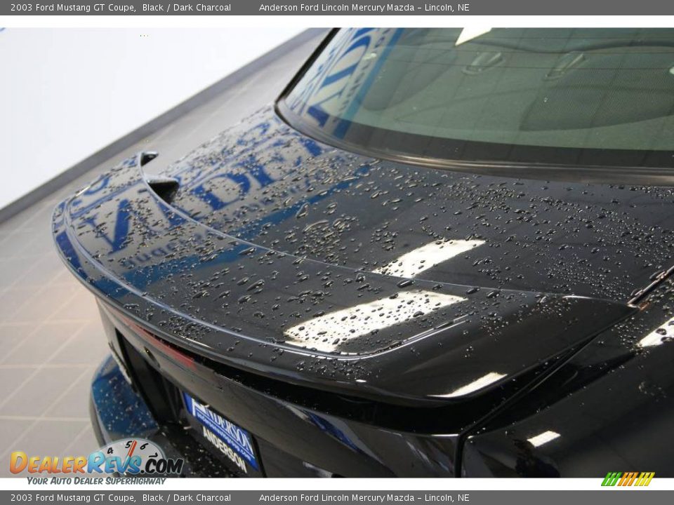 2003 Ford Mustang GT Coupe Black / Dark Charcoal Photo #22
