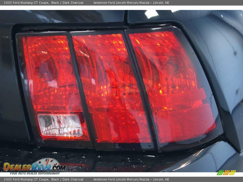 2003 Ford Mustang GT Coupe Black / Dark Charcoal Photo #23