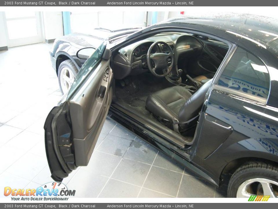 2003 Ford Mustang GT Coupe Black / Dark Charcoal Photo #27