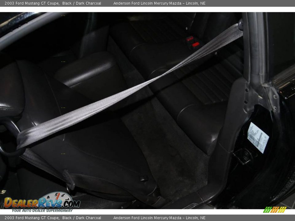 2003 Ford Mustang GT Coupe Black / Dark Charcoal Photo #33