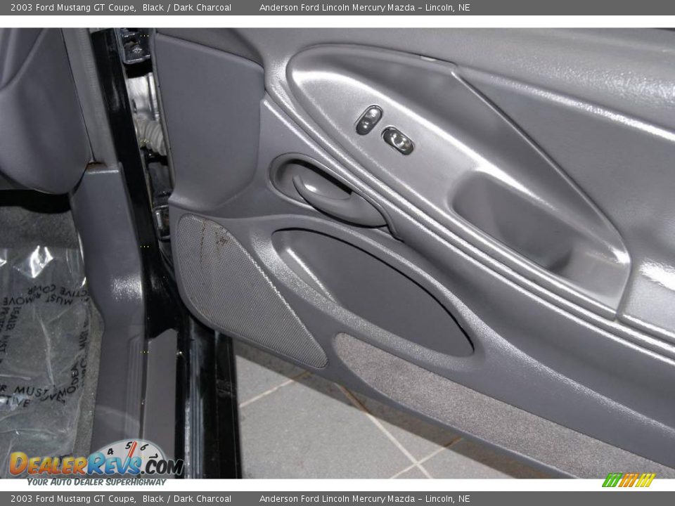 2003 Ford Mustang GT Coupe Black / Dark Charcoal Photo #35