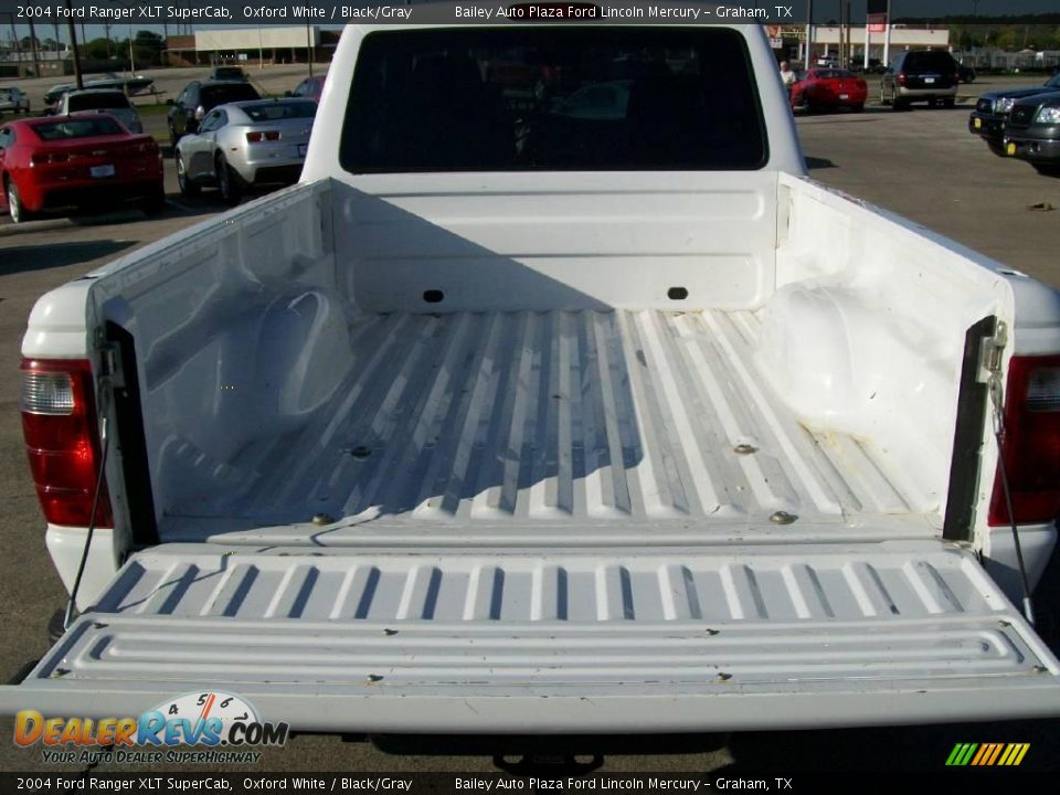 2004 Ford Ranger XLT SuperCab Oxford White / Black/Gray Photo #5