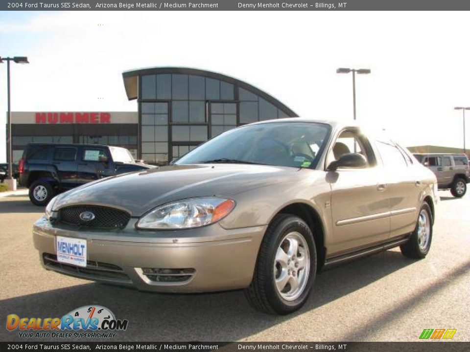 2004 Ford Taurus SES Sedan Arizona Beige Metallic / Medium Parchment Photo #2