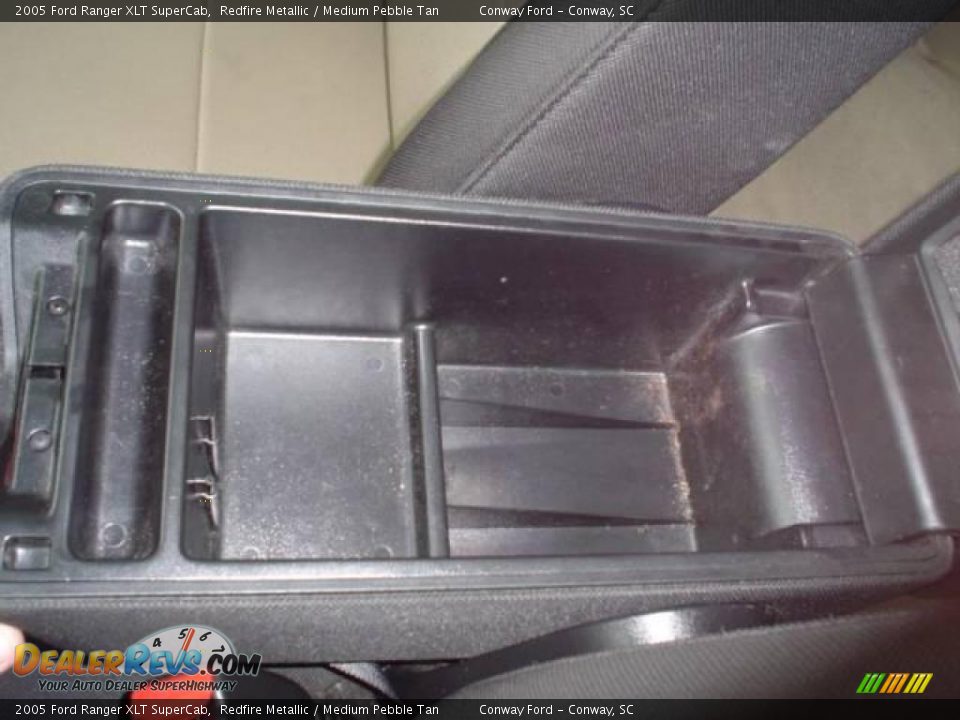 2005 Ford Ranger XLT SuperCab Redfire Metallic / Medium Pebble Tan Photo #25