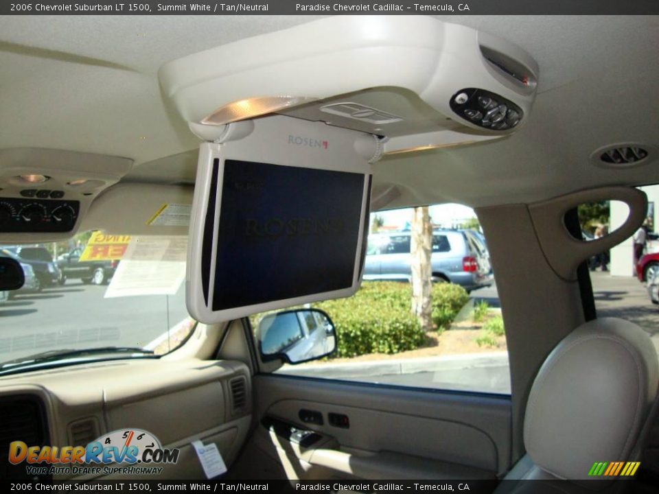 2006 Chevrolet Suburban LT 1500 Summit White / Tan/Neutral Photo #8