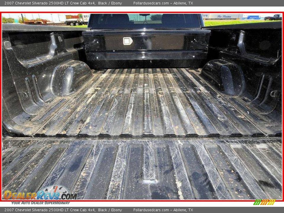 2007 Chevrolet Silverado 2500HD LT Crew Cab 4x4 Black / Ebony Photo #7