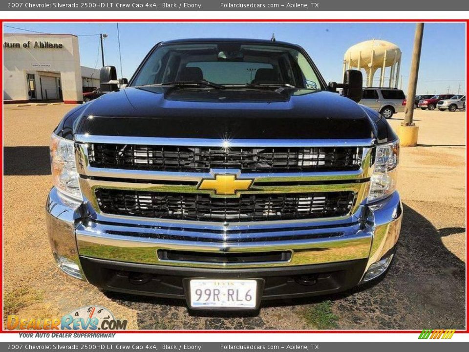 2007 Chevrolet Silverado 2500HD LT Crew Cab 4x4 Black / Ebony Photo #11