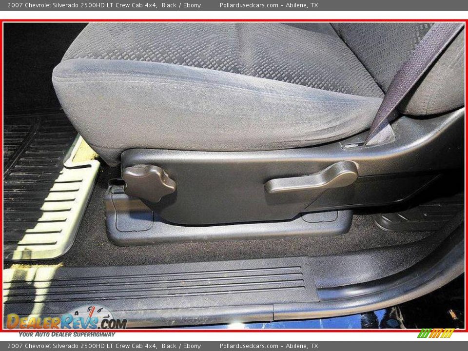2007 Chevrolet Silverado 2500HD LT Crew Cab 4x4 Black / Ebony Photo #14